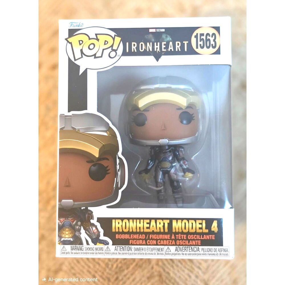 Funko Pop! Marvel Television Ironheart Model 4 #1563 Vinyl Bobblehead